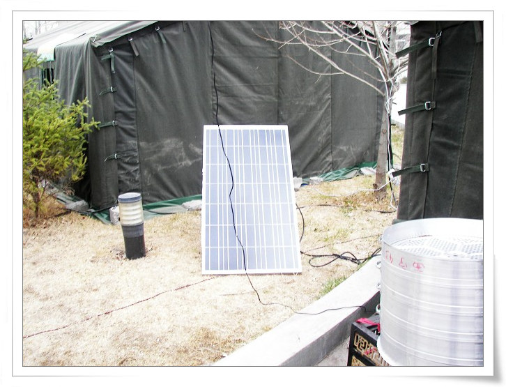 安裝好的太陽能產(chǎn)品